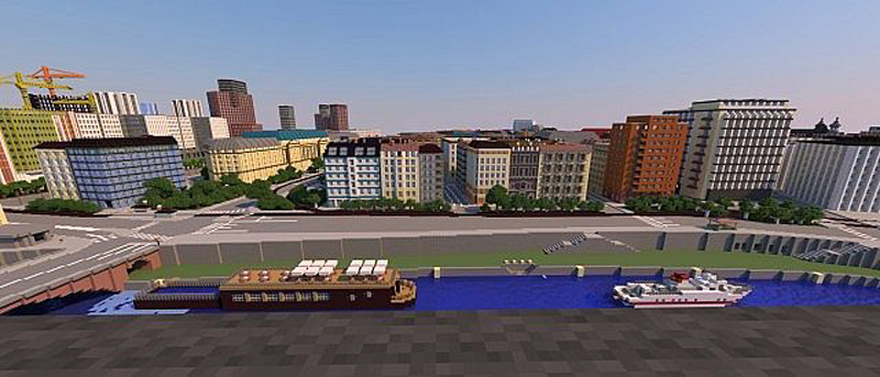 Illustration for article titled Fans Are Making A 1:1 Scale Minecraft Version of Vienna